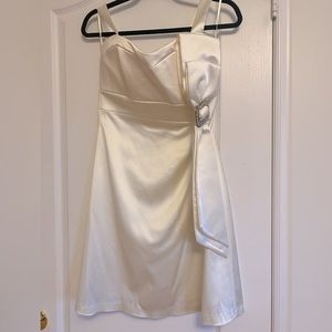 Mini silk dress- engagement